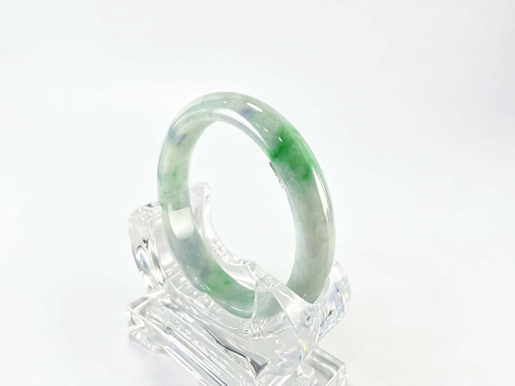 Certified Natural Jadeite Bangle (60mm) 94594