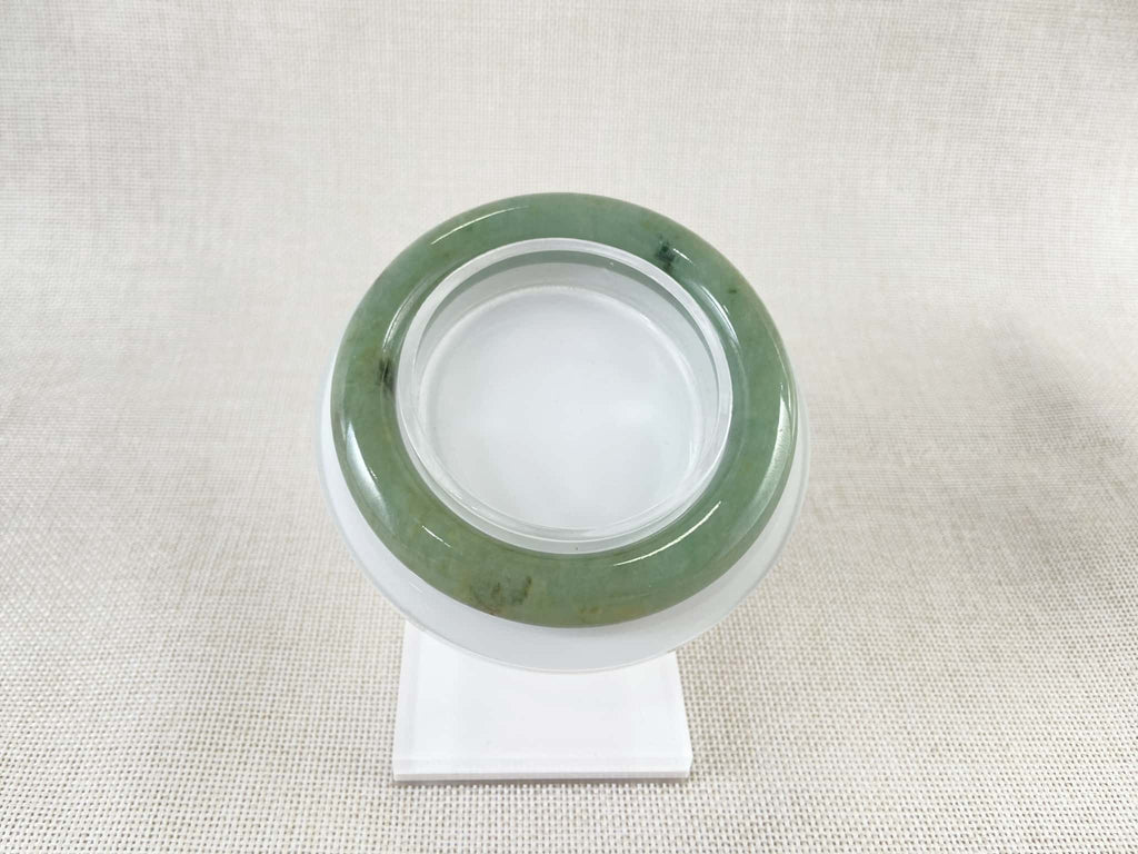 Certified Natural Jadeite Bangle (52mm) 97485