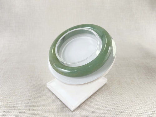 Certified Natural Jadeite Bangle (52mm) 97485