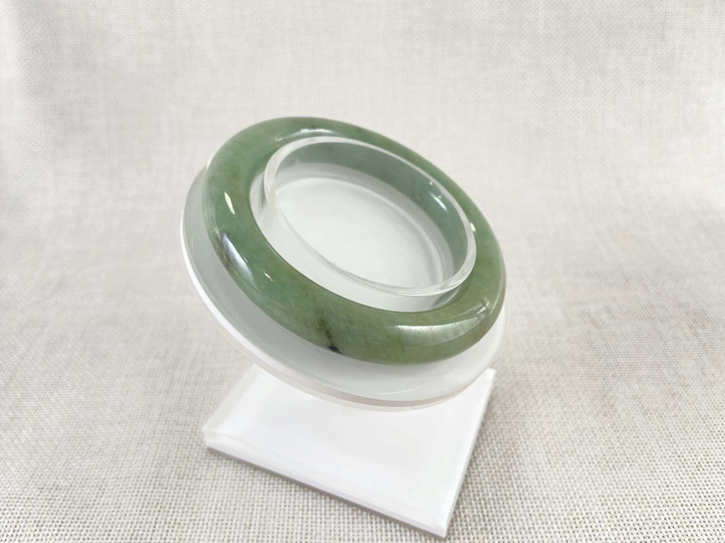Certified Natural Jadeite Bangle (52mm) 97485