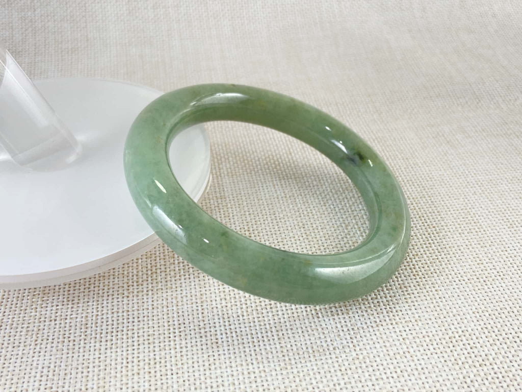 Certified Natural Jadeite Bangle (52mm) 97485