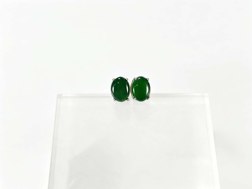 Certified Natural Jadeite Earring 125724