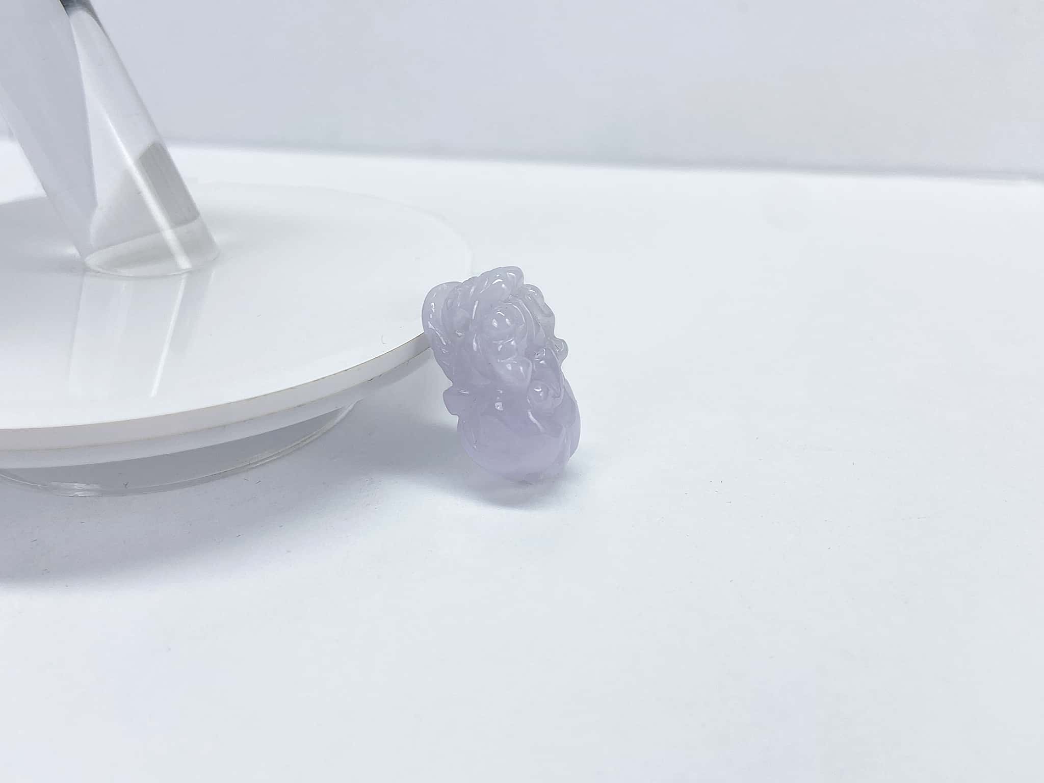Certified Natural Jadeite Loose Stone Pixiu 133044