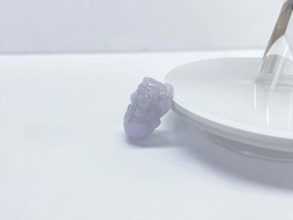 Certified Natural Jadeite Loose Stone Pixiu 133044