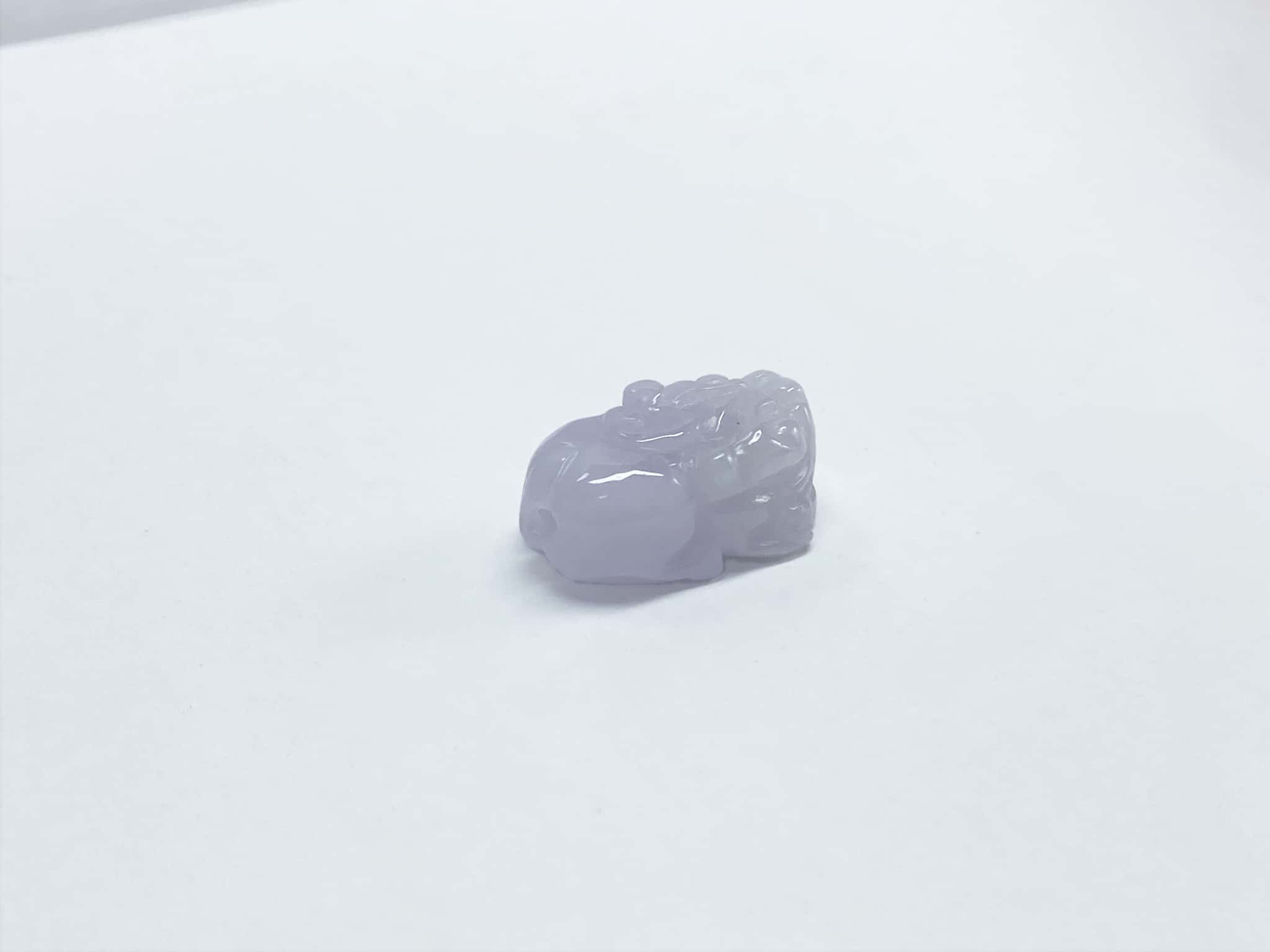 Certified Natural Jadeite Loose Stone Pixiu 133044
