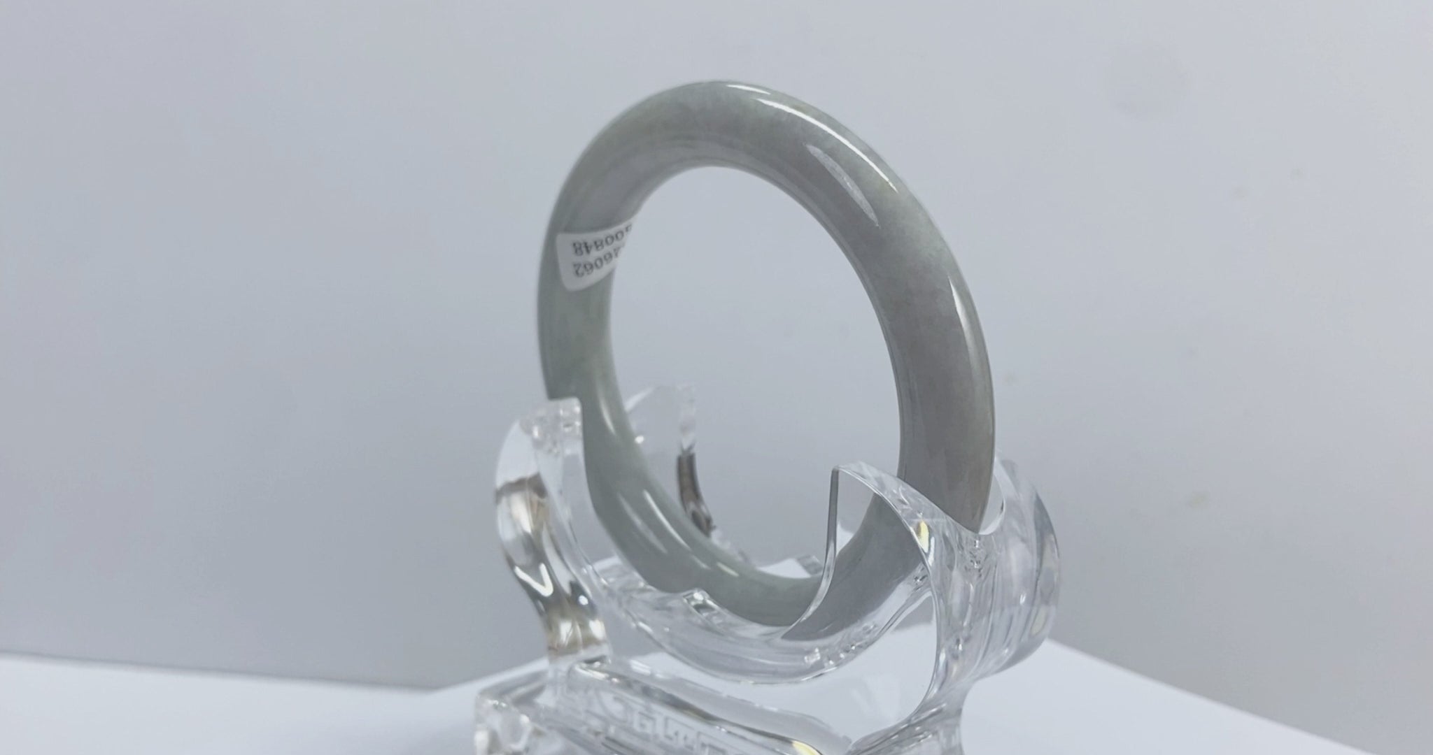 Certified Natural Jadeite Bangle (57mm) 138459
