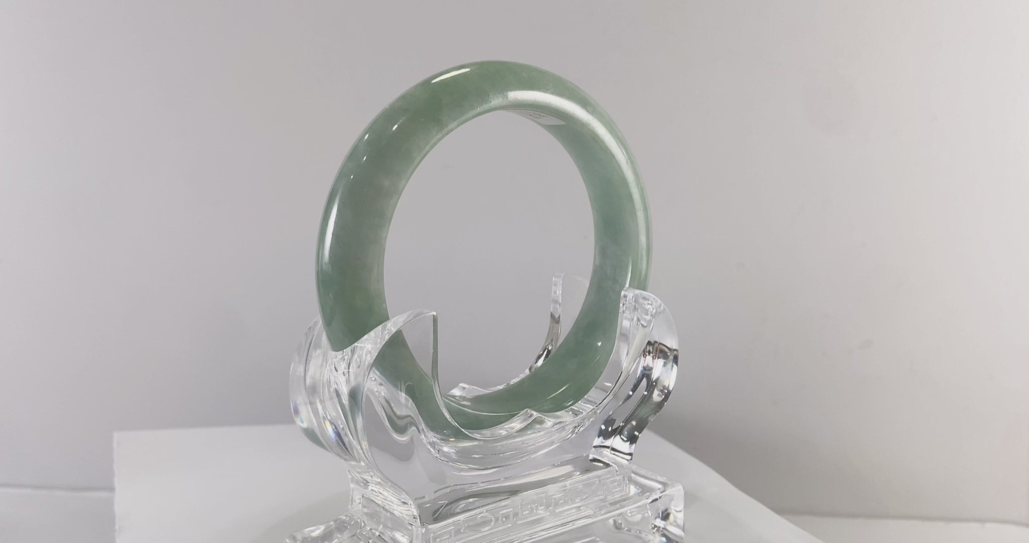 Certified Natural Jadeite Bangle (60mm) 130513
