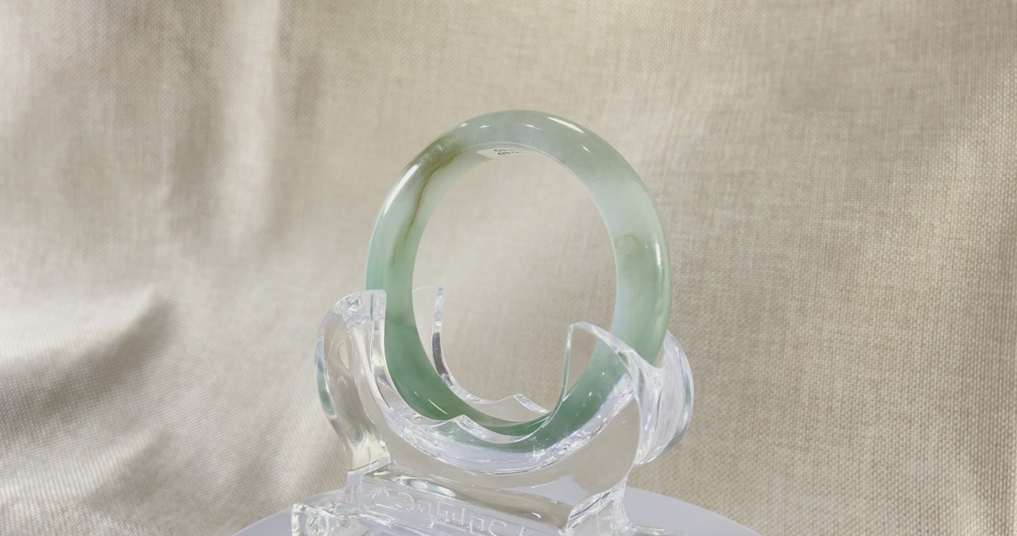 Certified Natural Jadeite Bangle (58mm) 113575