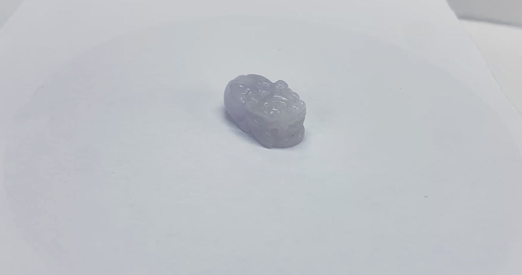 Certified Natural Jadeite Loose Stone Pixiu 133044