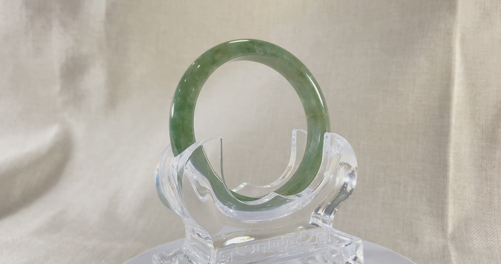 Certified Natural Jadeite Bangle (58mm) 53999