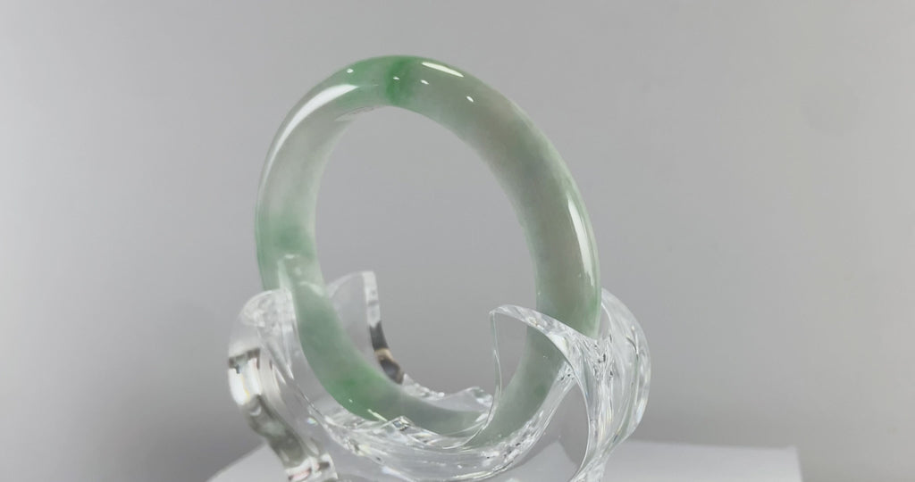 Certified Natural Jadeite Bangle (60mm) 94594